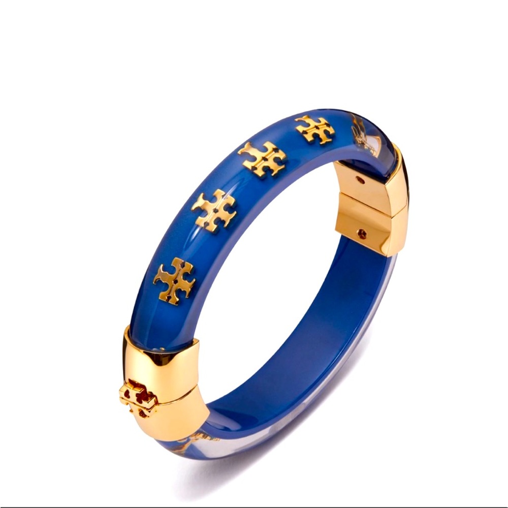 Tory Burch Kira Resin Bracelet.